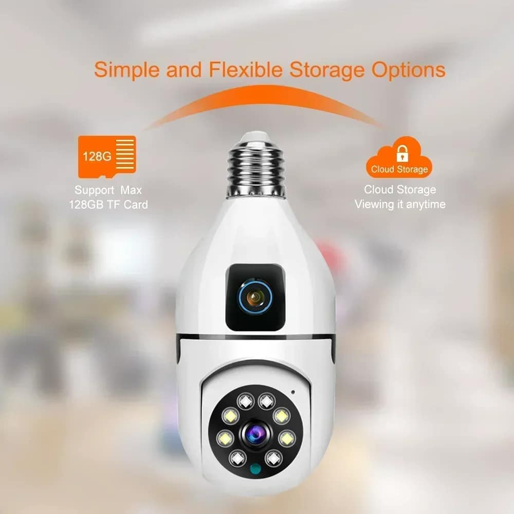 Wireless WIFI Dual Lens Security Camera