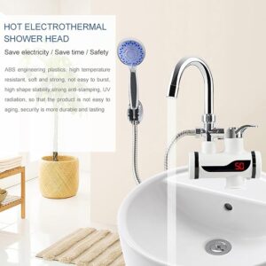 Electric Instant Hot Water Faucet with Shower