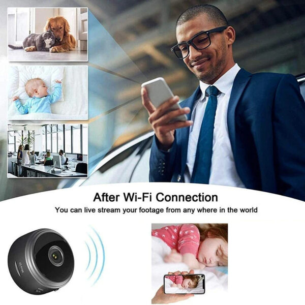 Mini Wireless WiFi Magnetic Camera